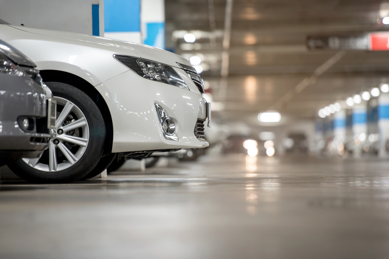 The CUBI is particularly used in intersection areas of multi-storey car parks, as various messages.