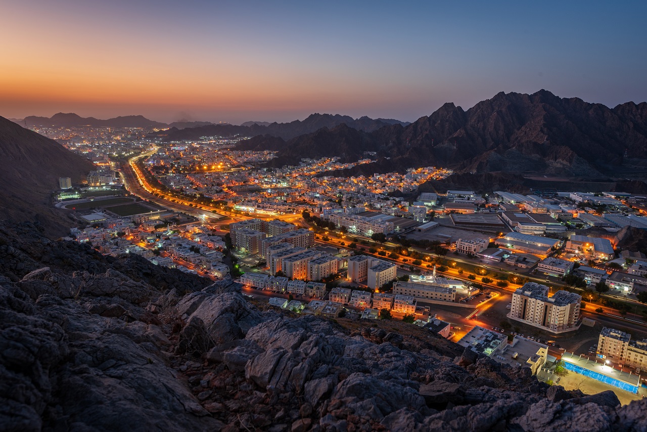 Preparations for a new multi-storey parking facility at the Port Sultan Qaboos Waterfront
