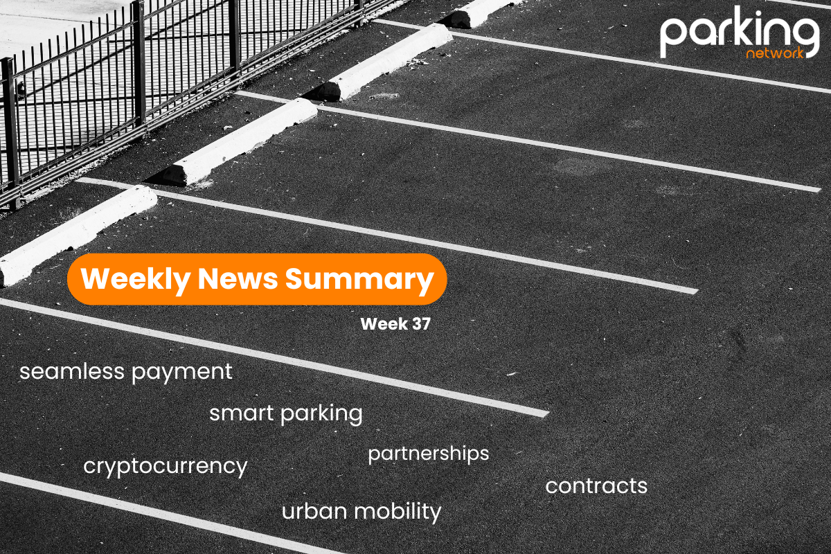 Parking Network News Summary: Week of 37 Parking Network News Summary: Week of 37