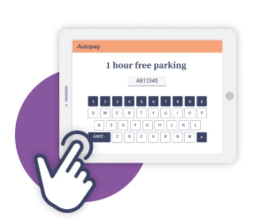 Blood donors are given free parking through Autopay's tap n' park parking validation technology.