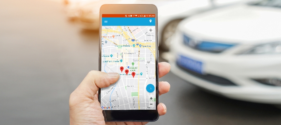 The AMP Park smartphone app establishes a secure and individualized account for drivers.