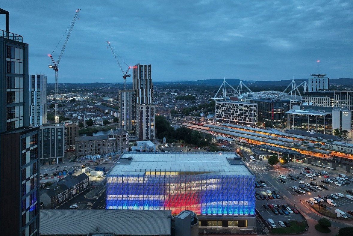 The Much-Anticipated Cardiff Central Quay Multi-Storey Car Park Will Open as Part of Network Rail’s Wider Regeneration of the Cardiff Central Station Area.