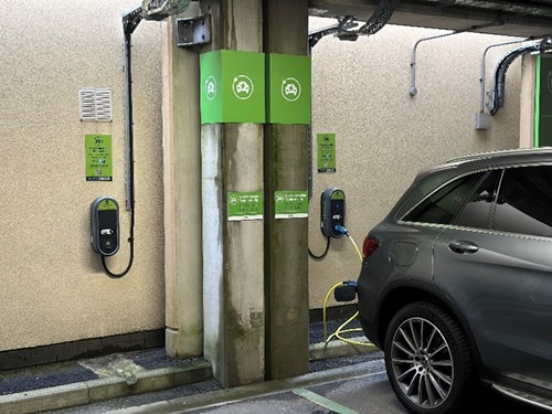 APCOA launches over 500 EV charging points across the UK including its first Ultra Rapid site with Tesla