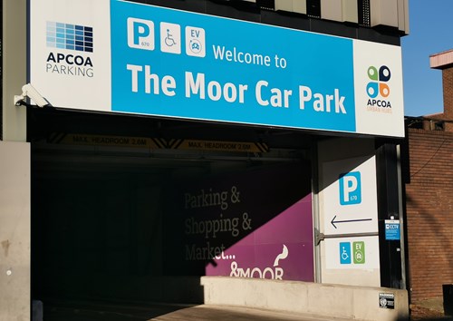 APCOA has this week officially launched its latest Urban Mobility Hub at The Moor multi-storey car park on Sheffield’s Eyre Street. 