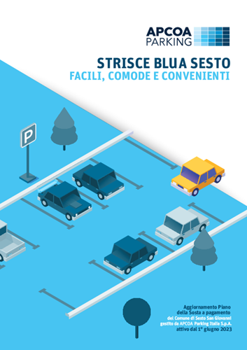 image of a brochure for APCOA Italy