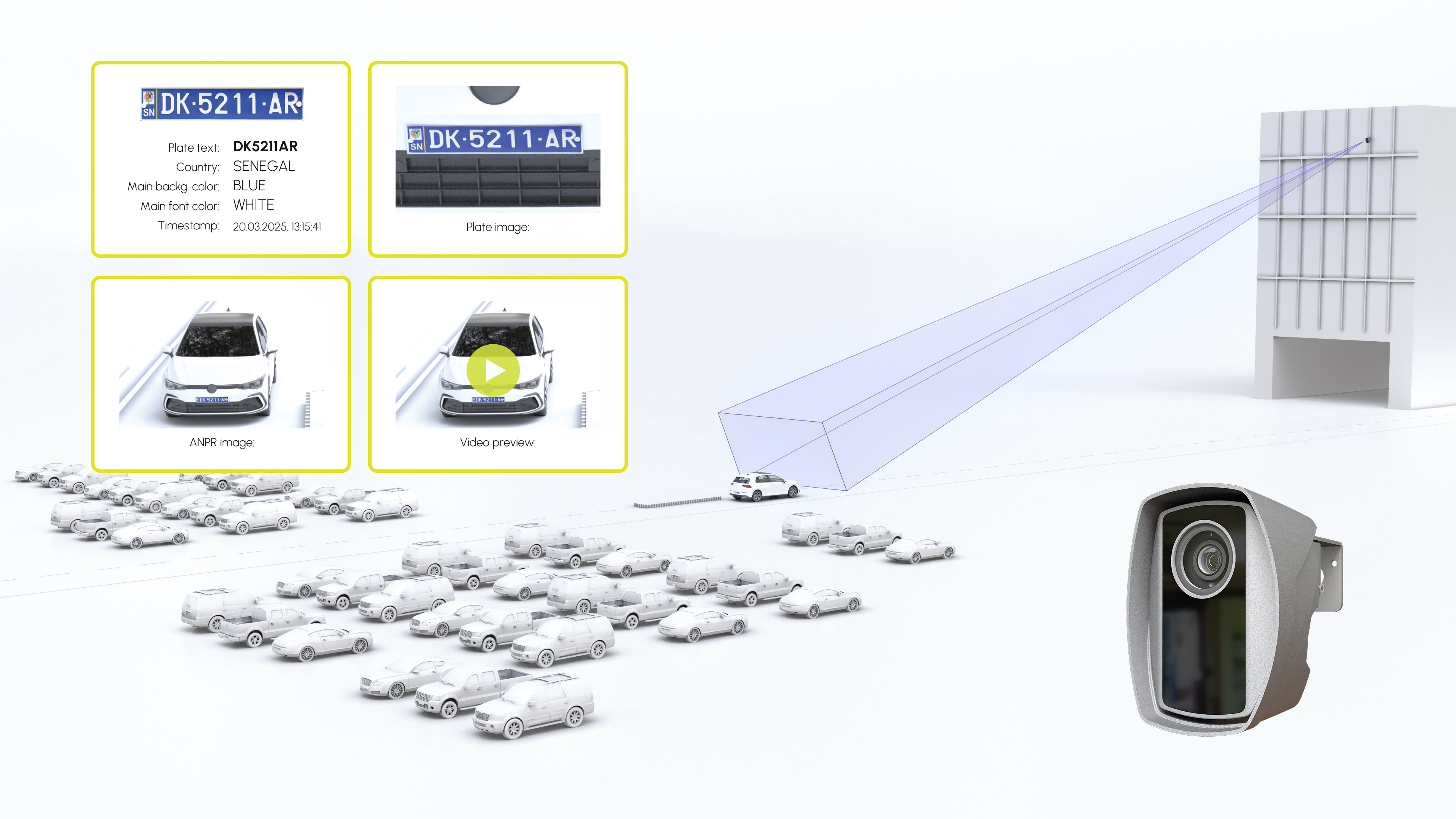 In paid parking, every square meter counts. 