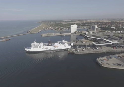 Scandline SmartPort in Rødby, Denmark