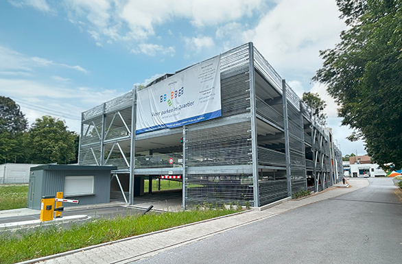 The New Car Park In Herne, German Signed By Astron Mobility Is More Than Just A Place To Park