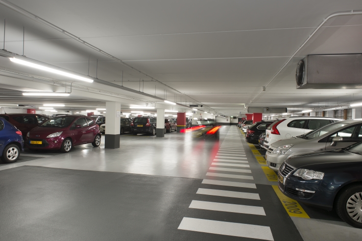 Bolidt has coated the Helicon Car Park to the highest standard, with clear markings.