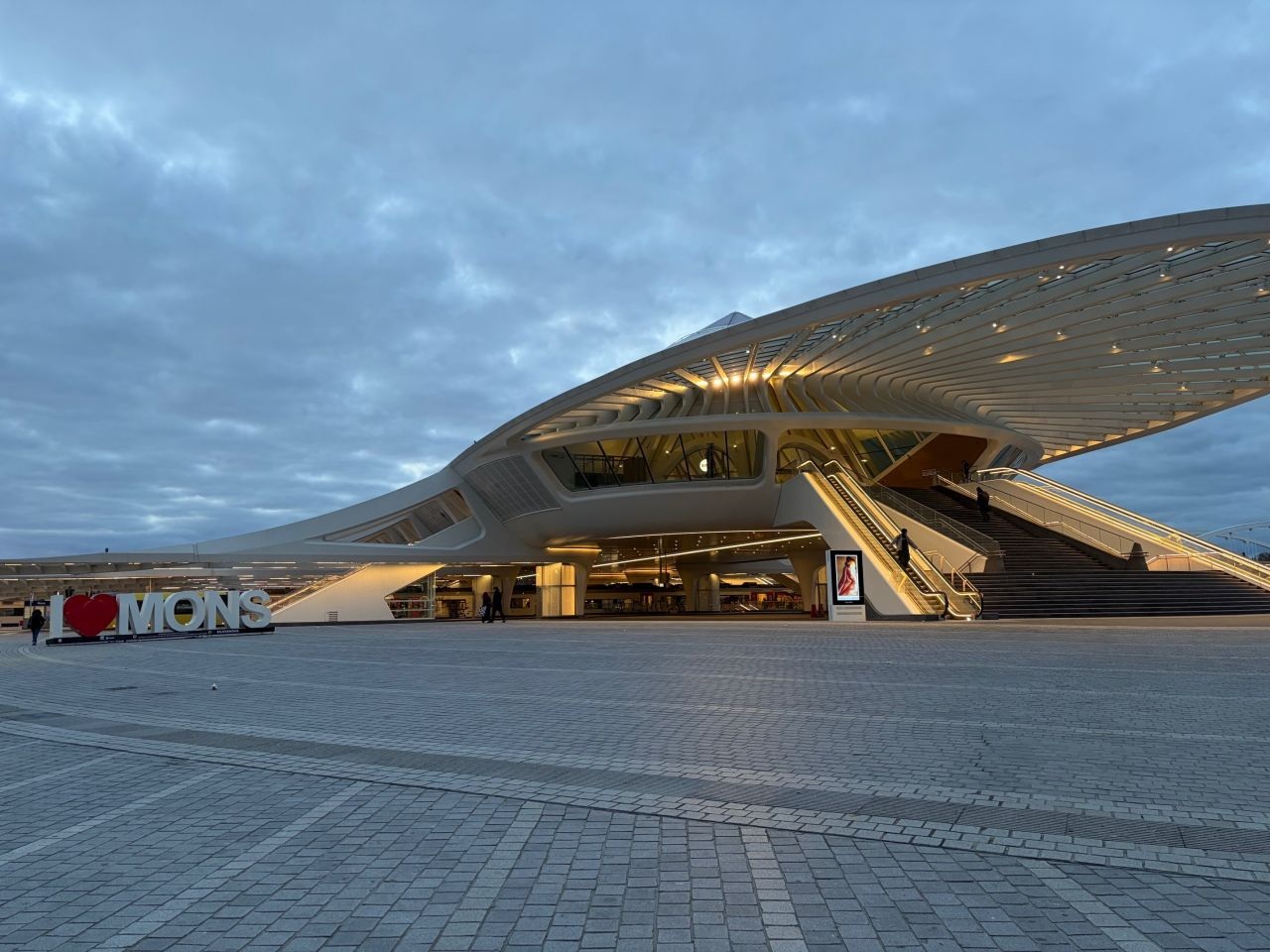 At Gare de Mons the future of mobility is happening right now.