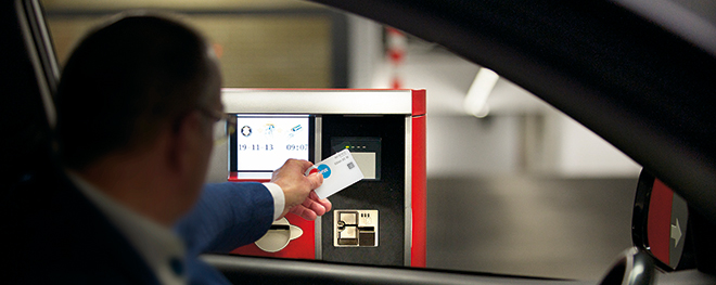 Contactless payments by CCV at Q-Park The Netherlands