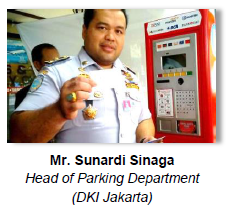 Head of parking department Jakarta