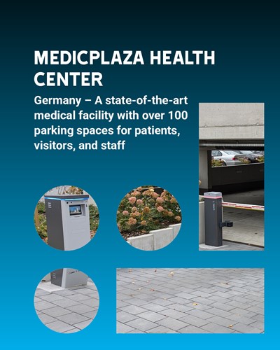 Came Parkcae PKE system parking gate