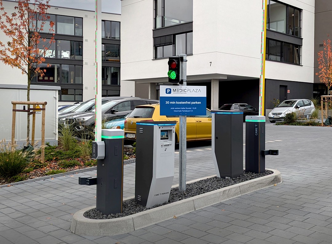 The MEDICPLAZA Health Center in Waiblingen offer a parking area with 109 parking spaces
