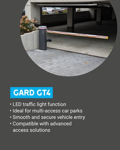 Grad GT4 parking gate
