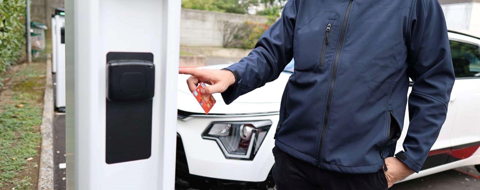 The payment devices introduced on new EV chargers use a cloud-based system.