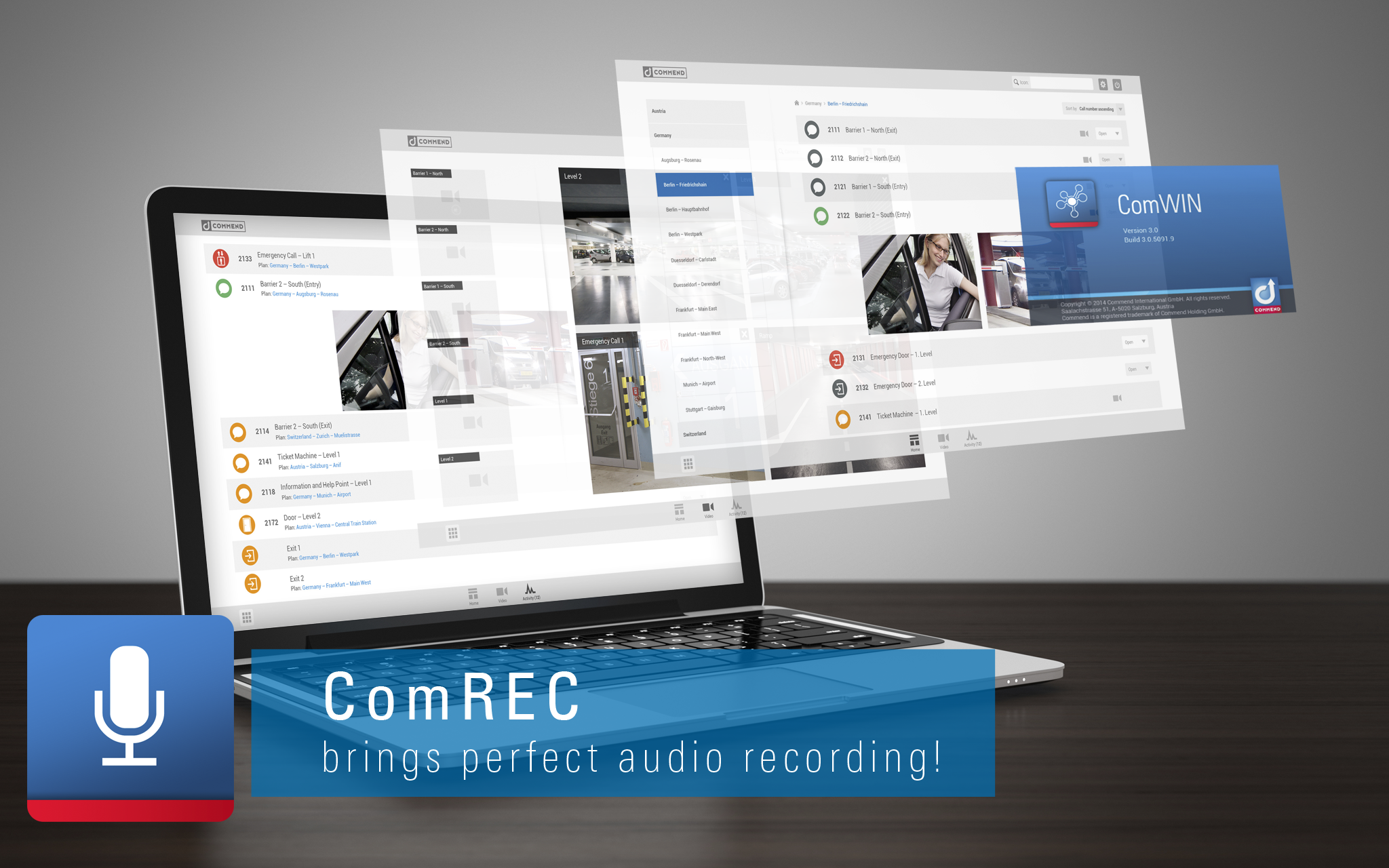 Comrec Intercom Audio toolset by Commend