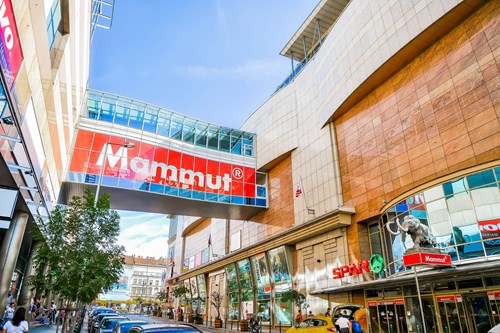 Designa erhält Vertrag mit dem Einkaufs- und Unterhaltungszentrum Mammut in Budapest