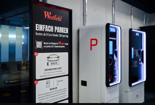 Parking payment machine