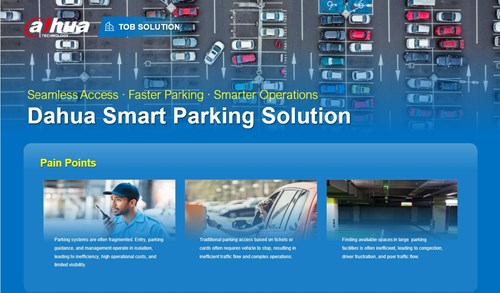 Dahua Smart Parking Solution