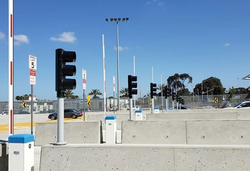 Toll stations and border crossings