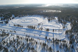 Ensto Chago Arctic Driving Center Ensto Chago automotive testing Arctic Driving Center