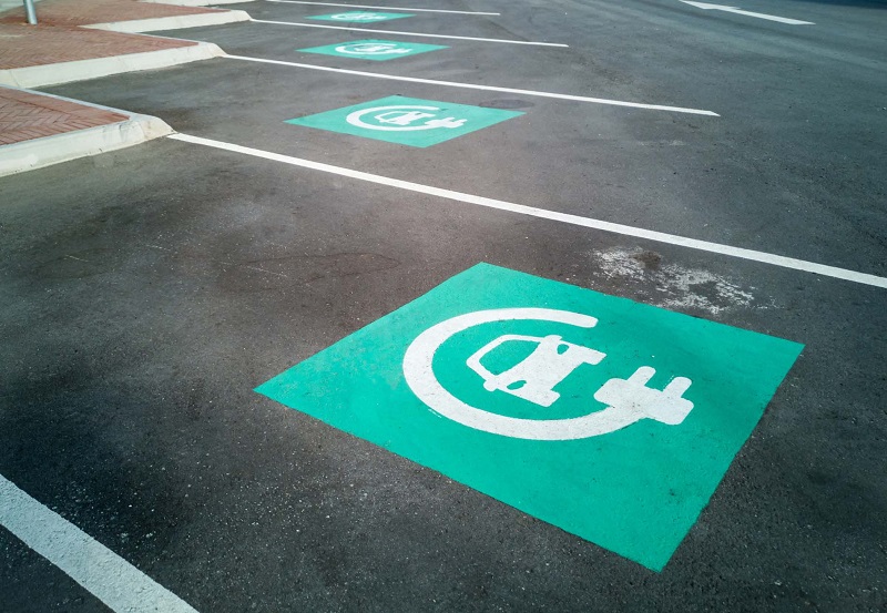 The popularity of electronic car charging stations is skyrocketing
