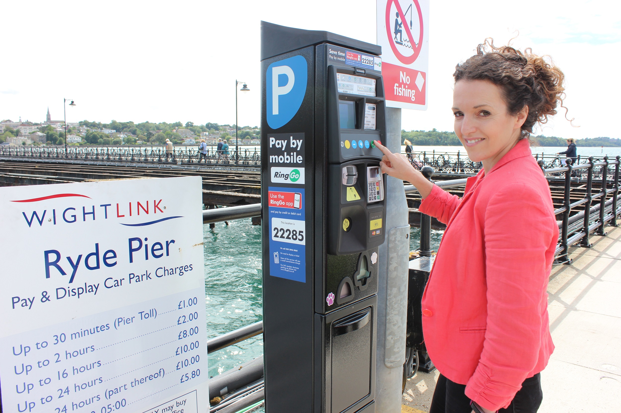 Ryde Pier parking meter