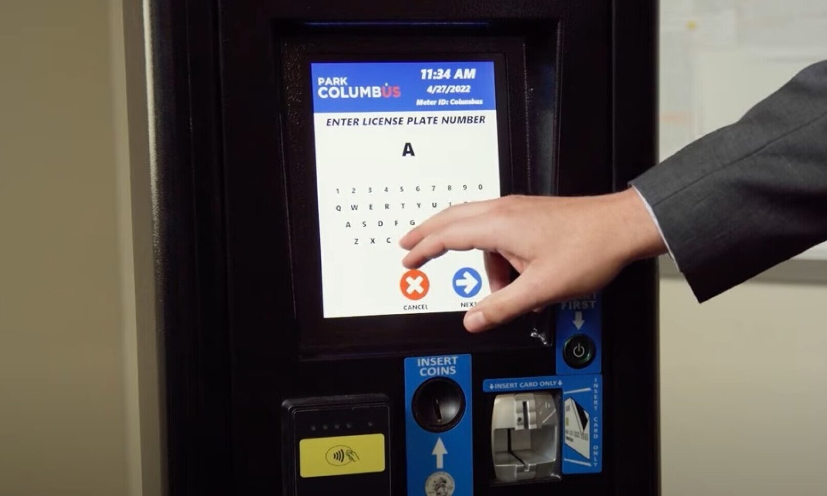 Beginning in May, the City of Columbus will begin replacing parking meters with new pay-by-plate kiosks.