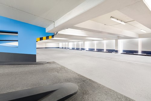 Münzstrasse car park.