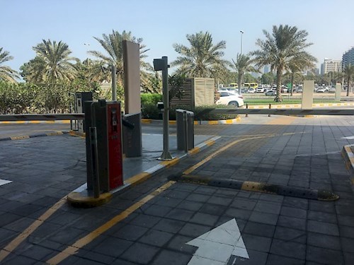 ABU DHABI Nation Towers HUB barriers