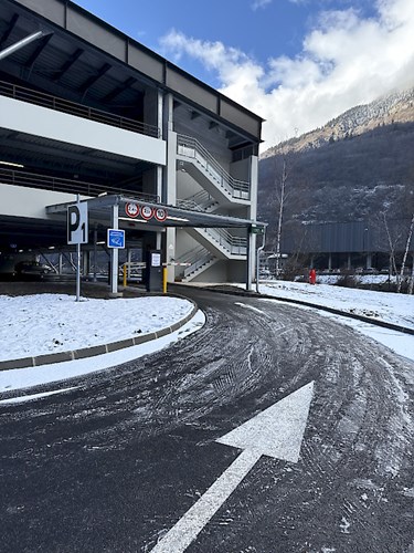 Orelle Cableway Parking, France