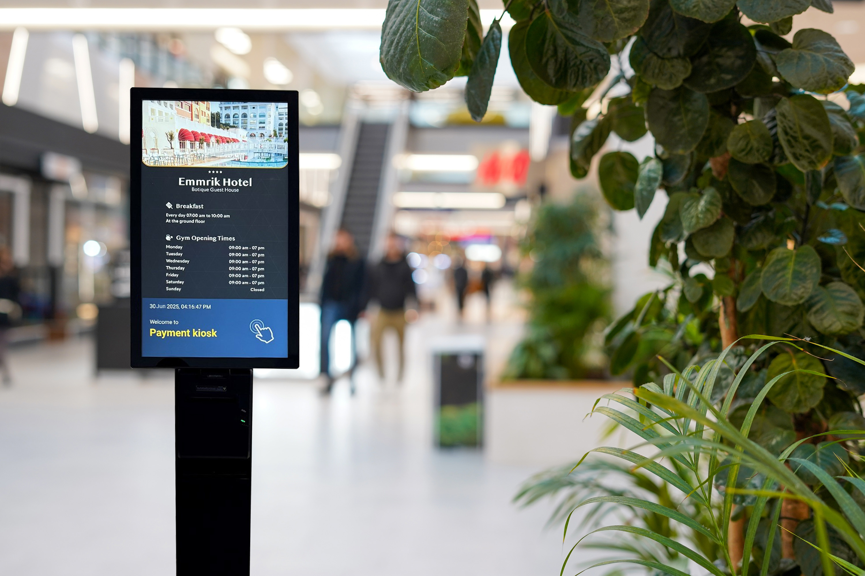 The Kiosk Has Been Developed to Support a Wide Range of Parking and Non-Parking Interactions.