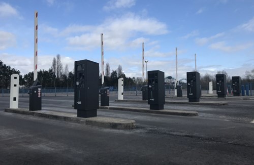 parking entry/exit gate