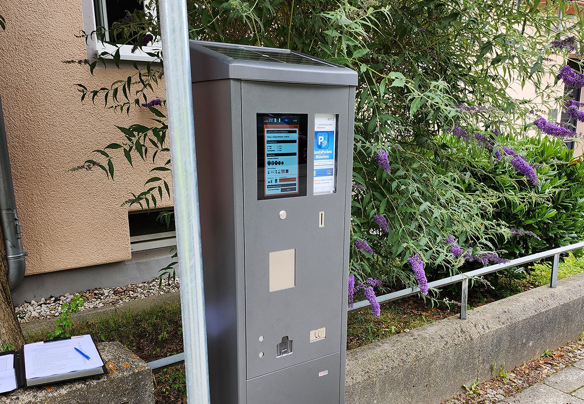 Digital Citea Touch parking machines 