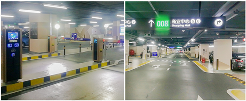 Image of parking entry/exit controllers 