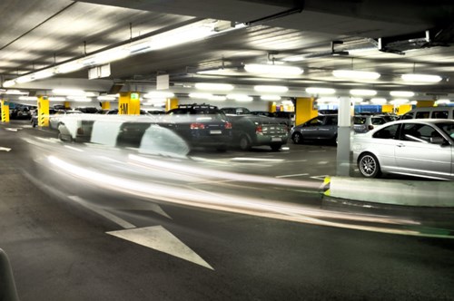 image of MSR Traffic parking guidance system in underground parking