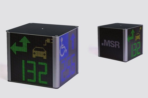 image of ©MSR-Traffic, LED Matrix cube CUBI 