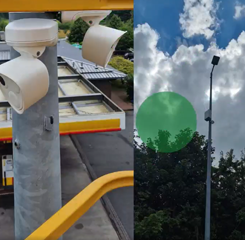 Vehicle detection in the far north – smarter, safer, camera CAMO🔍🛡️At the Wikingerland truck stop, the high-end camera CAMO sets new standards in vehicle detection.