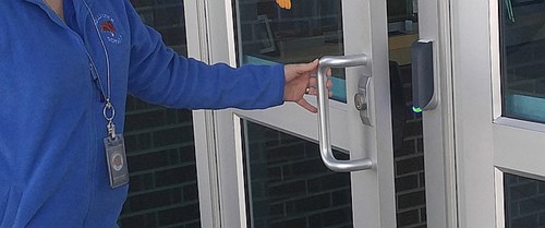 hands-free door access