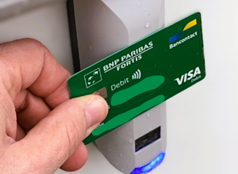 Imagine this: you drive into the parking lot of your bank branch, scan your regular bank card, and the barrier opens