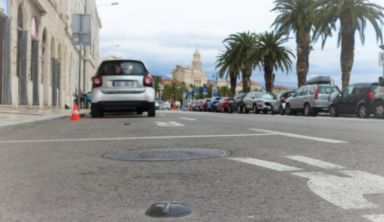 1,500 parking spaces were provided with Nedap’s smart parking sensors SENSIT