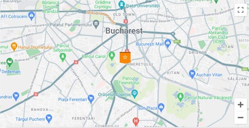 The U-Center is ideally located in the heart of Bucharest