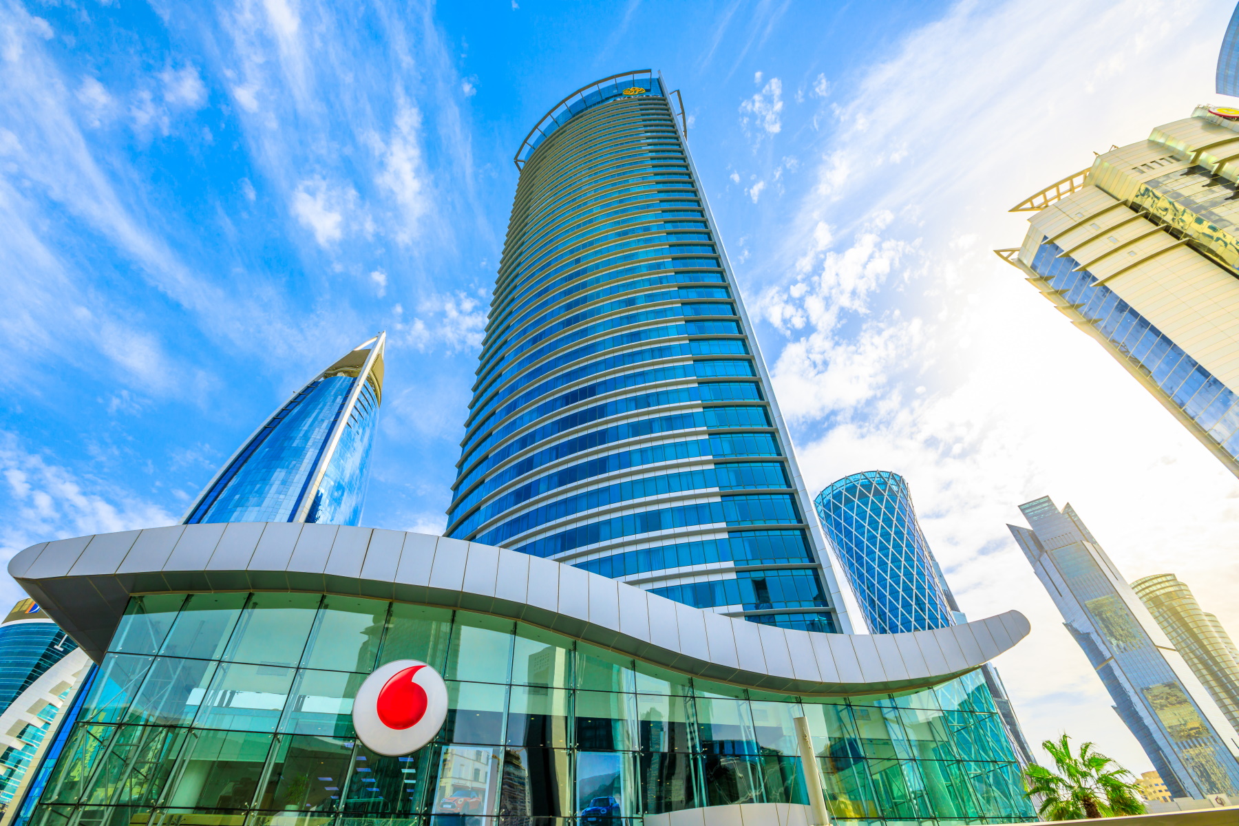 When Vodafone Qatar moved to its new, state-of-the-art HQ building, there was a need for an advanced digital solution that could enhance security and convenience for visitors and employees