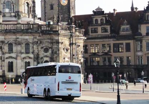 Coaches guided With NEDAP Parking Sensor