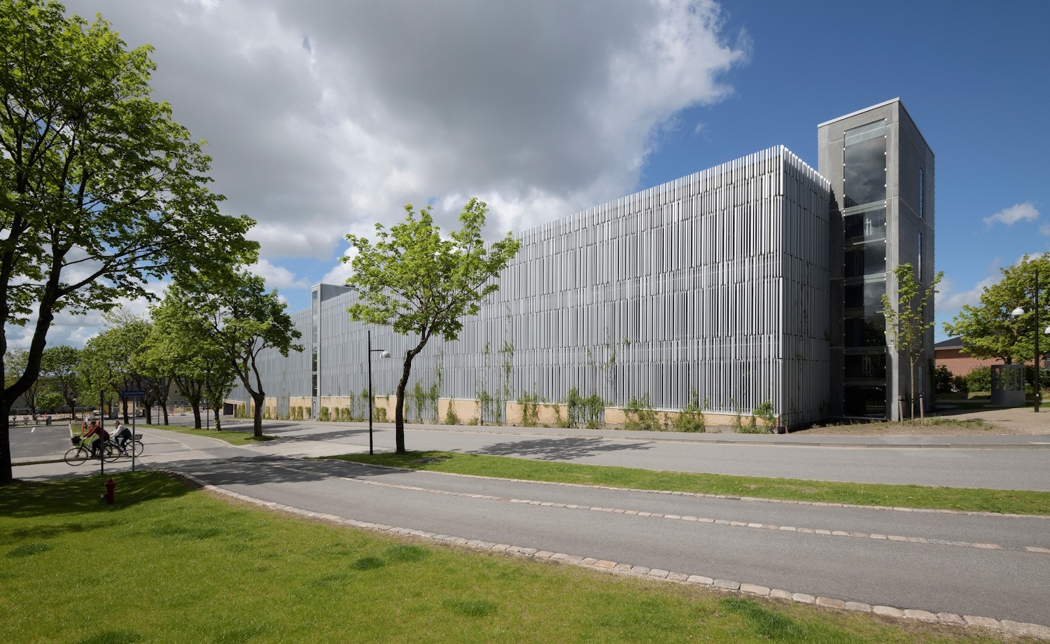 Car park, Parkbyen in Aalborg, Denmark
