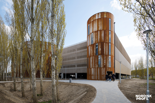 Car park, Cronhammer in Vejle, Denmark