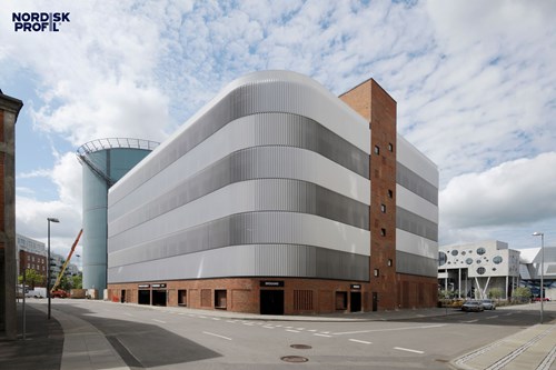 Kornmøllen P2: Sustainable Façade Design by Nordisk Profil