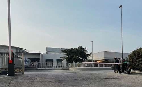 With at least 100 trucks passing through daily, the new barriers faced an issue