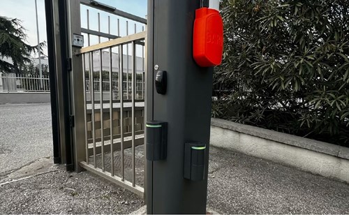 Barriers automatically reopen when a vehicle is detected